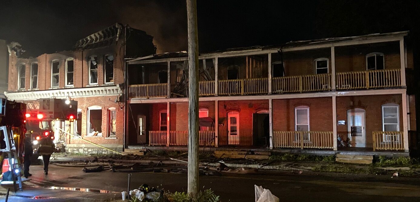 Hudson Falls fire